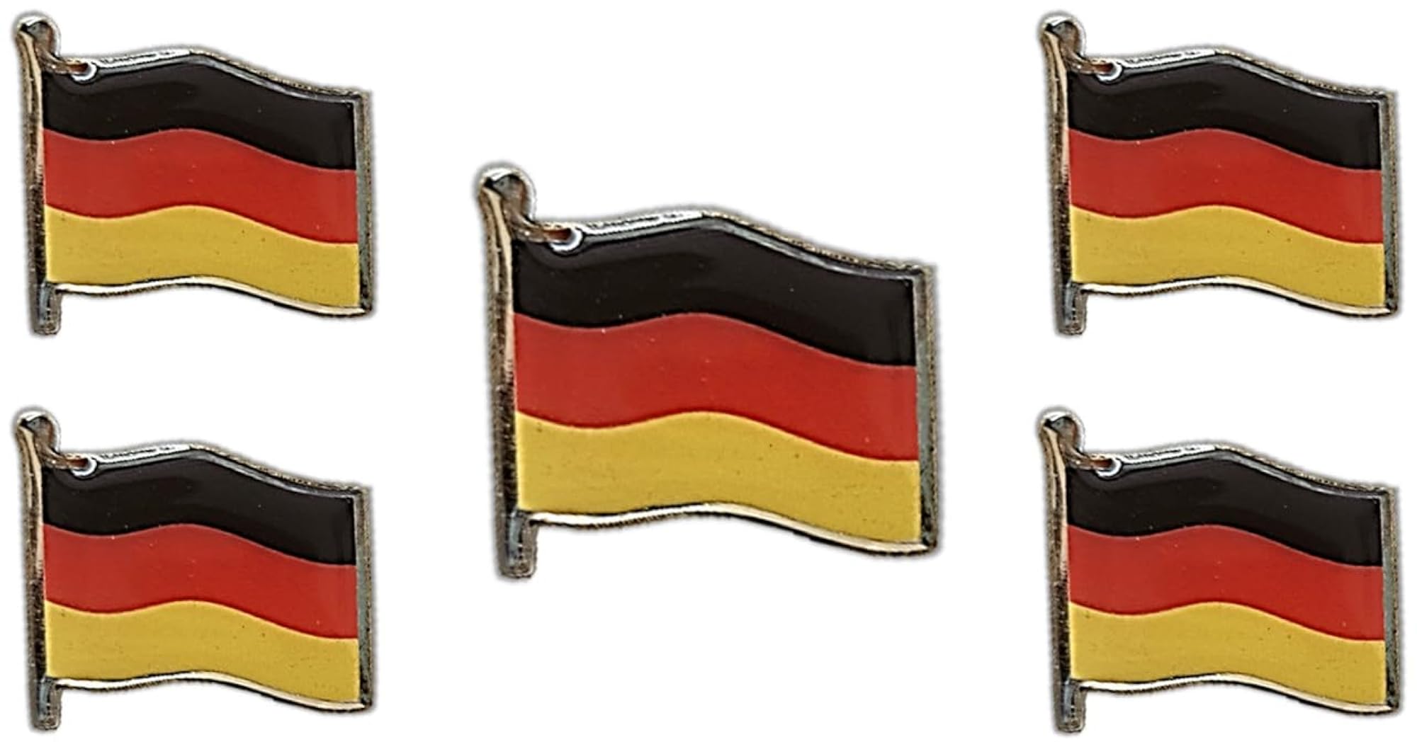 UAE Flag Brass Enamel Lapel Pin, Handcrafted Gift